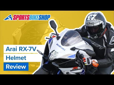 Arai RX-7V motorcycle helmet review - Sportsbikeshop