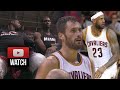 Lebron James & Kevin Love vs Dwyane Wade ...