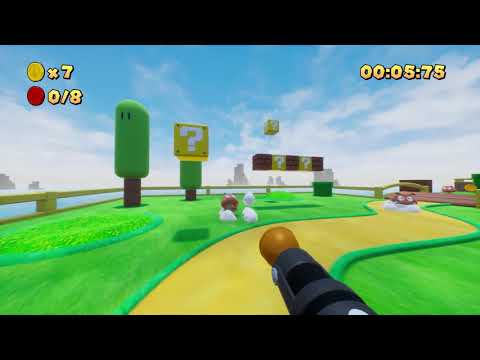 The Super 1-1 Challenge (FPS Super Mario Bros.) - 1.04 Update - FOV Slider (Mapcore Challenge)