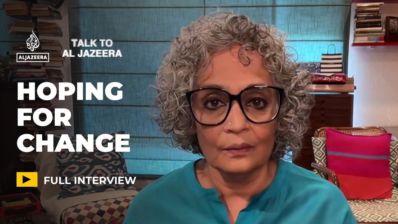 Author Arundhati Roy’s fight against injustice | Talk to Al Jazeera