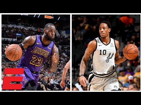DeMar DeRozan outduels LeBron James as Spurs rally to beat Lakers | NBA Highlights
