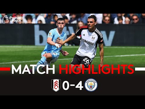 Resumen de Fulham vs Manchester City Jornada 37
