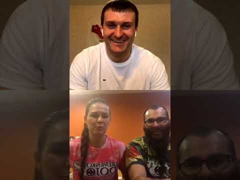 Алехандро Наварро, Ксения Засорина-Наварро и Александр Еременко (ч.1), Разговор с друзьями