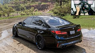 BMW M5 CS 760HP - Forza Horizon 5 | Simagic Alpha Ultimate Gameplay BMW M5 CS 760HP - Forza Horizon 5 | Simagic Alpha Ultimate Gameplay