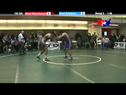 FS 74 KG - SF - Bekzod Abdurakhmonov (NYAC) vs. Rasul Dzhukaev (RUS)