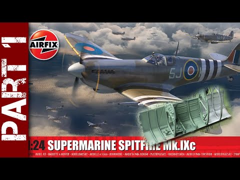 New Airfix 1:24 Spitfire - building the cockpit - part 1