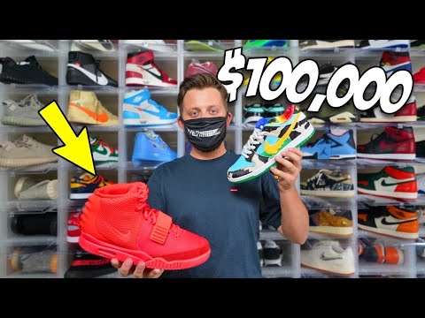 Yeezy Busta's $100,000 Sneaker Collection **Giveaway**