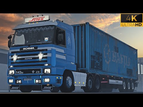 4K | ETS2 1.44 Open Beta | Scania 143M V8 470 | Madrid 🇪🇸 󠁧󠁢󠁳󠁣 - Zaragoza 🇪🇸