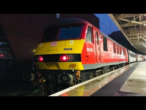 DB 90036 Name Driver Jack Mills At Doncaster From Leeds To London KC On Loan To East Coast