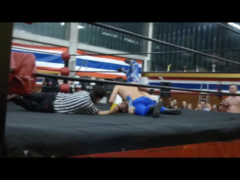 Tag Team Match: Francesco Akira & Eron Sky (fka Gravity) vs. Silas & Mijatovic (arena sound)