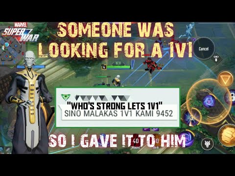 Practicing Ebony Maw