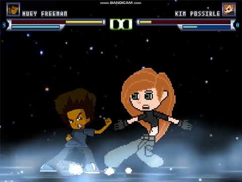 MUGEN Huey Freeman vs Kim Possible