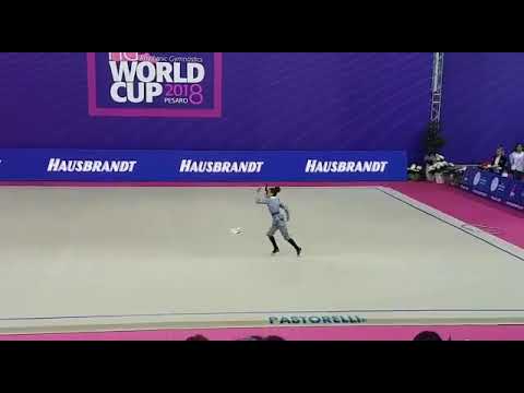 Elena Guglielmino - Seconda esibizione - World Cup Pesaro 2018