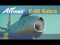 Arrows RC Impeller Jet F86 Sabre 64 mm Vector-Stabi PNP