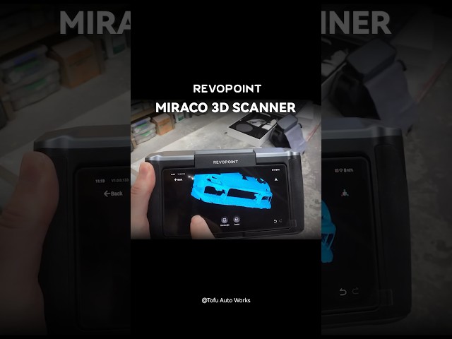 Vídeo relacionado con Revopoint MIRACO Plus Escáner 3D para Impresión 3D, Portátil Autónomo con Fotogrametría, Zoom Óptico, Hasta 20 fps, Precisión de Hasta 0,02 mm, Cámara RGB a Color para Objetos Pequeños y Grandes, 32GB