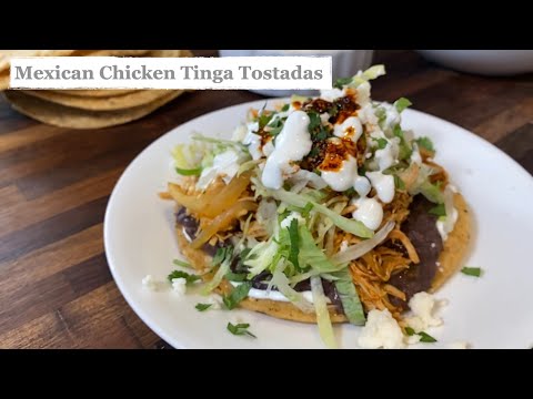 Authentic Mexican Tinga Recipe | How to make Chicken Tinga Tostadas | Jenny Martinez