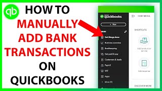 How to Manually Add Bank Transactions on Quickbooks Online