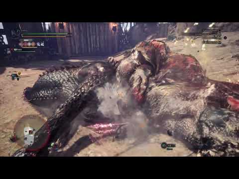 Monster Hunter World : Iceborne Savage Deviljho view 1. Cuhax Insect Glaive