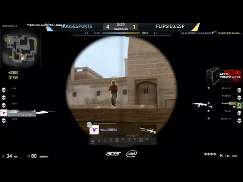 mousesports CHRISJ vs FlipSid3 | CLUTCH/ACE |