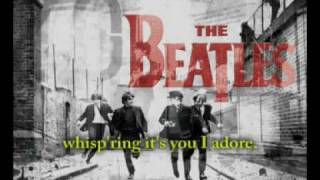 THE BEATLES - BESAME MUCHO - LYRICS