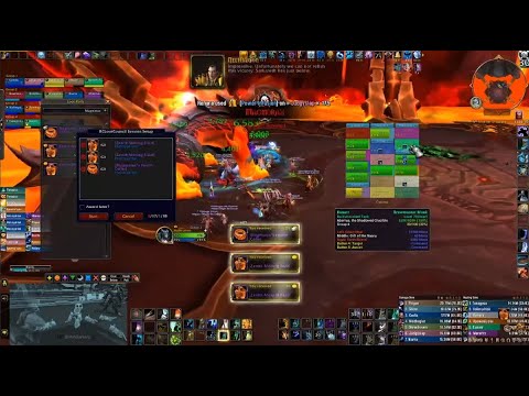WoW 10.1 Normal Aberrus Magmorax Kill Video - Resto Shaman POV - Healer Might Be Drunk