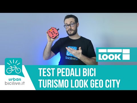Test pedali cicloturismo LOOK Geo City con membrana Vibram