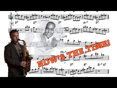 Baptiste Herbin on Now's The Time - Eb Transcription