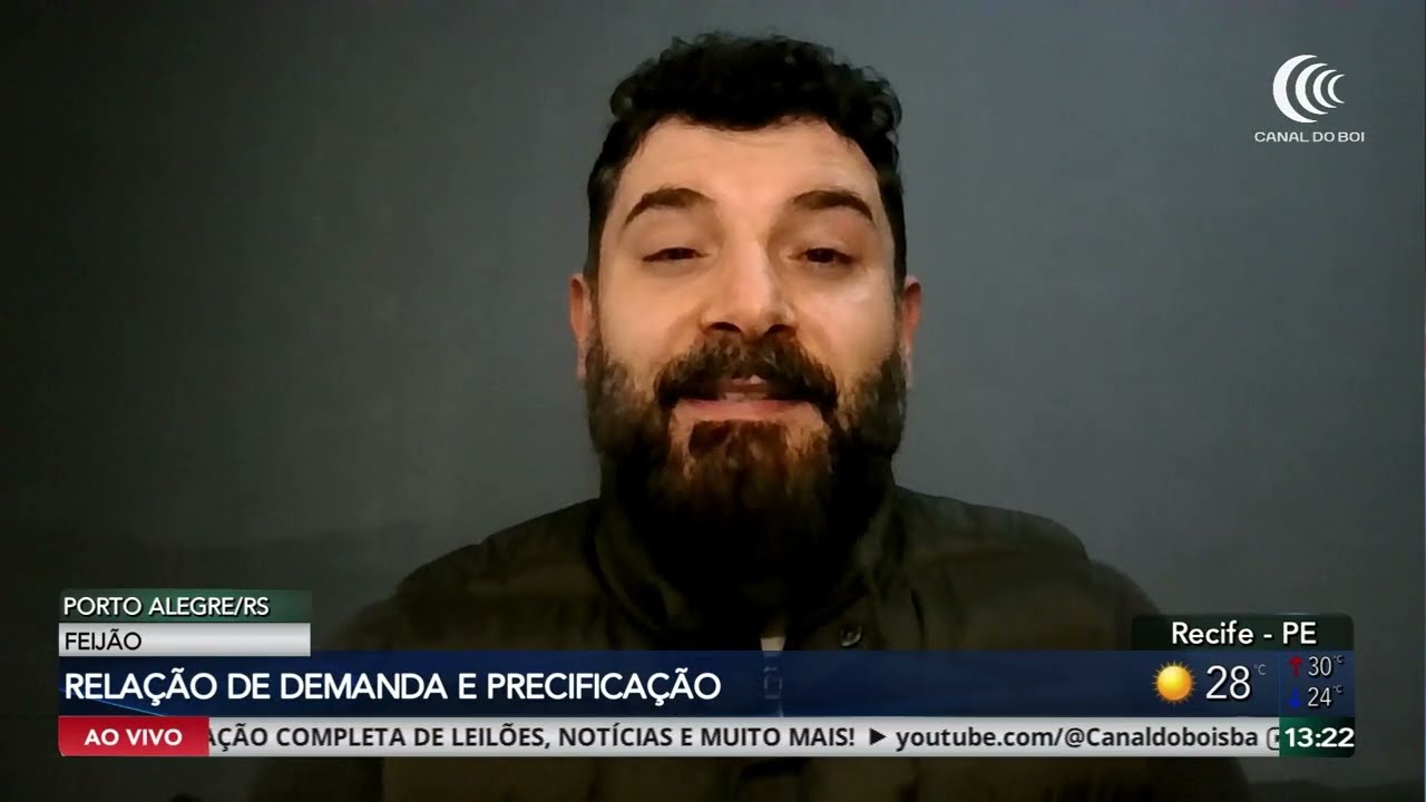 Demanda influencia formação dos preços do feijão