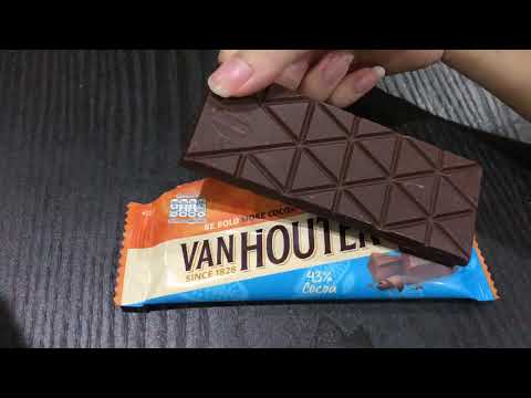 Van Houten Dark Milk Chocolate #unboxfood
