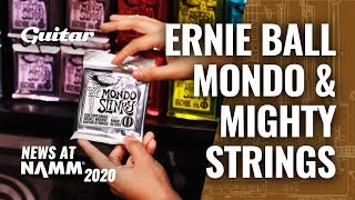 Video thumbnail for Ernie Ball's new strings give even more control over gauges #NAMM2020 by Guitar