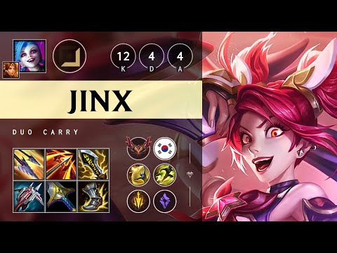 Jinx ADC vs Sivir - KR Grandmaster Patch 25.13
