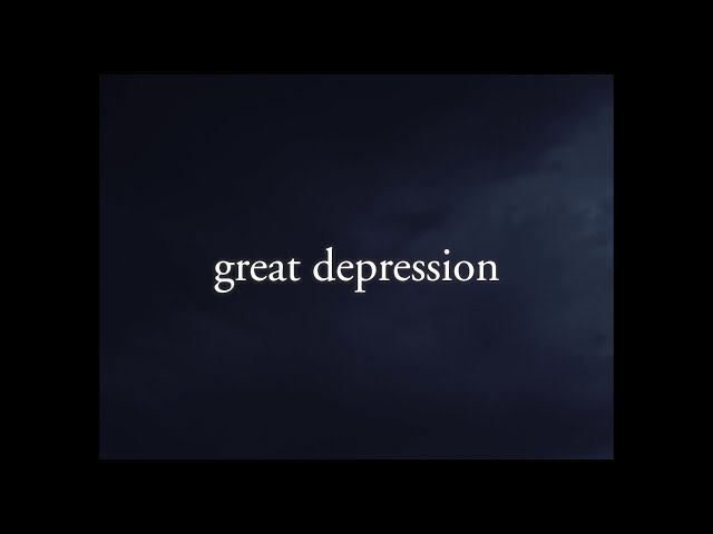 GREAT DEPRESSION | Official Trailer | DIDYOUEAT PICTURES