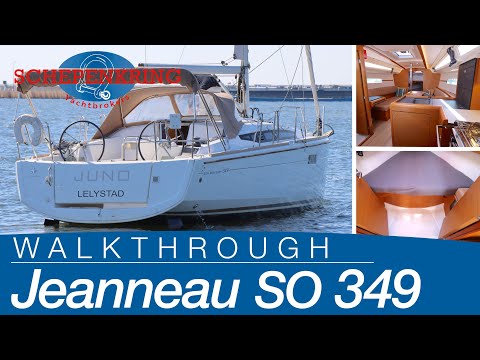 Jeanneau Sun Odyssey 349 for sale | Yacht Walkthrough | @ Schepenkring Lelystad | 4K