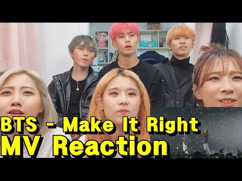 댄스팀이 보는!! BTS (방탄소년단) 'Make It Right (feat. Lauv)' Official MV Reaction 뮤비 리액션