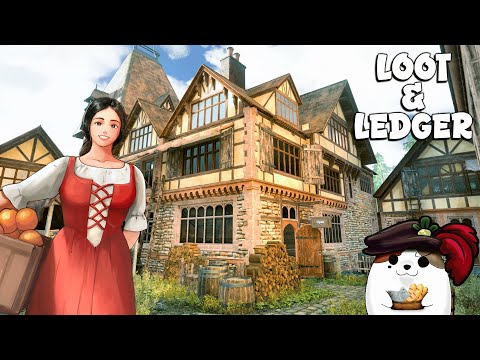 Loot & Ledger Early First Look! | New Upcoming Medieval Store Sim!