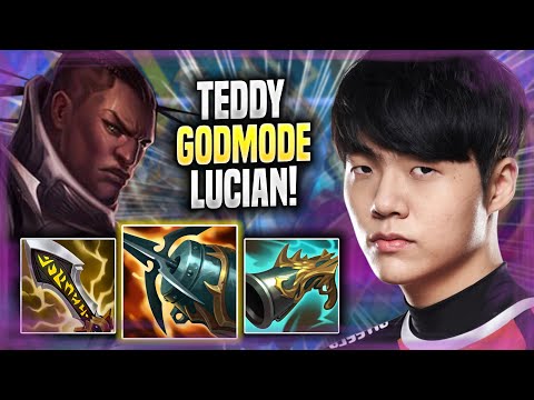 TEDDY LITERALLY GOD MODE WITH LUCIAN! - KDF Teddy Plays Lucian ADC vs Samira! | Season 2022