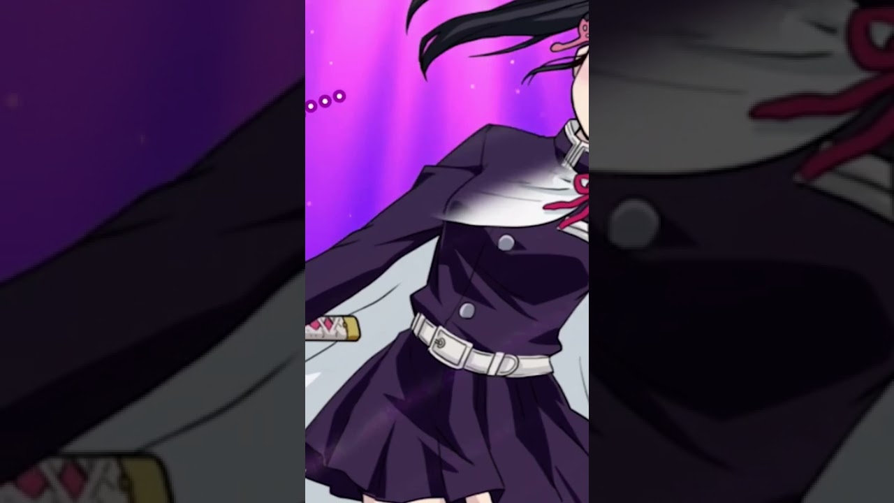 【鬼滅の刃】可愛すぎる栗花落カナヲ鬼化してみた ※ファン非推奨※ 【炭治郎 カナヲ 胡蝶しのぶ 冨岡義勇 甘露寺蜜璃 脱衣所】【アニメ２期】 #Shorts