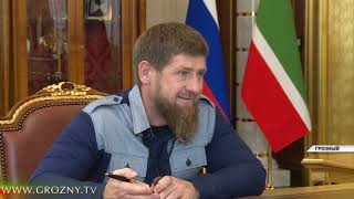Рамзан Кадыров обсудил с Муслимом Хучиевым итоги участия в ПМЭФ – 2019
