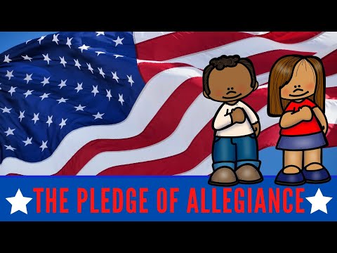 The Pledge of Allegiance --- Primer for Kids