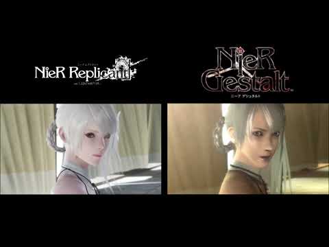 NieR Opening Comparison - NieR Gestalt VS NieR Replicant ver.1.22474487139...