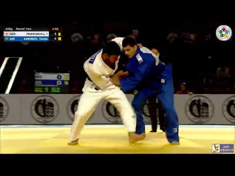 Judo 2014 Grand Prix Tbilisi: Peikrishvili (GEO) - Karimov (AZE) [-66kg]