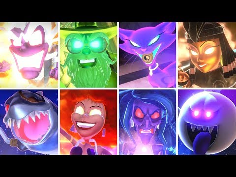 Luigi's Mansion 3 - All Enemy Intro Cutscenes