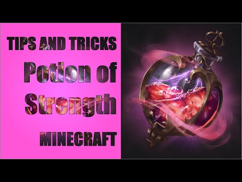 Crazy Minecraft Hack: Ultimate Strength Potion!