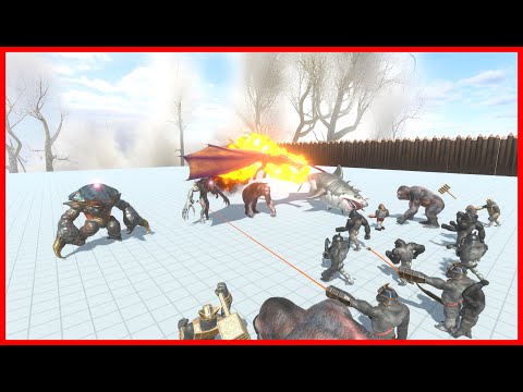 5 STRONGEST UNIT VS 2x FACTION - ANIMAL REVOLT BATTLE SIMULATOR