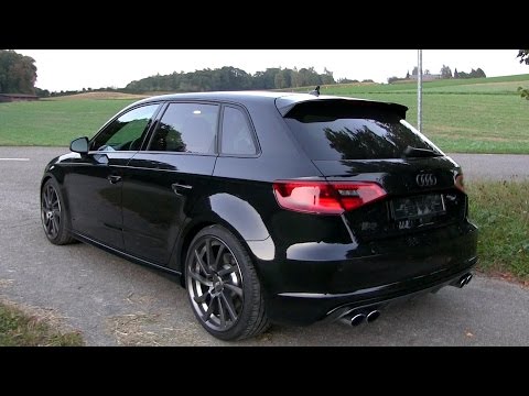 2016 Audi S3 2.0 TFSI (300 HP) Short TEST DRIVE