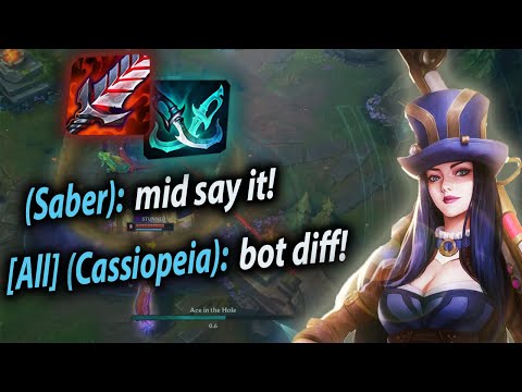 Bloodthirster first on Caitlyn into...Phantom Dancer???