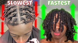 FASTEST Ways to Double your Hair Growth With Dreads!