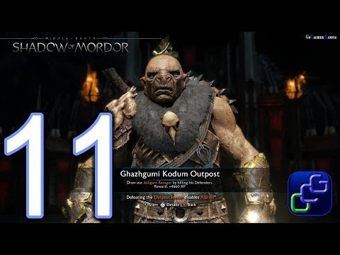 Middle Earth Shadow of War PC 2K Walkthrough - Part 11 - Cirith Ungol: No Man's Land