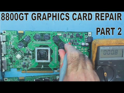 Learn Eelectronics Repair 2 Geforce GTX 280 GPU Graphics Card Repair Part 1