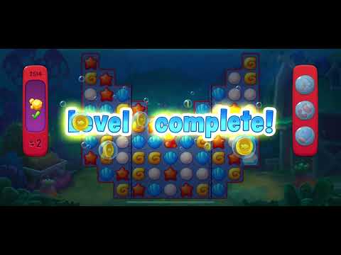 Fishdom level 2514 | СЛОЖНЫЙ УРОВЕНЬ